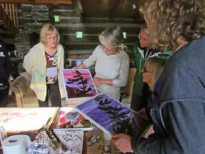 Joyce Burkholder, Canadian Wilderness Artist, Algonquin Park, Painting Workshop Instructor, Wilno, Ontario