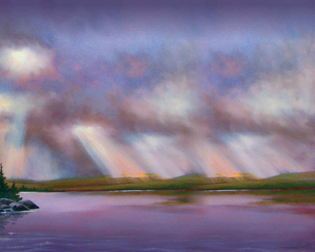 Joyce Burkholder, Canadian Wilderness Artist, Wilno, Algonquin Park, Painting Workshop Instructor, Wilno, Ontario