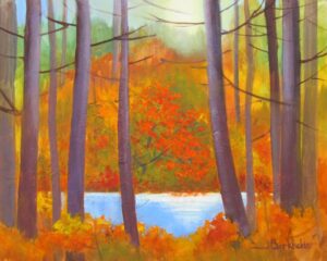A peek through in fall.