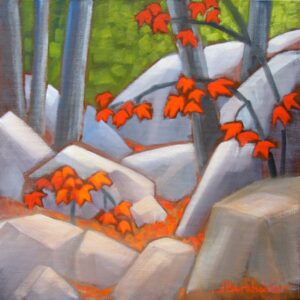 Fun fall painting at Achray.