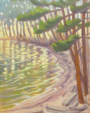A lovely beach on the Madawaska River.
