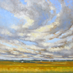 Amazing, so amazing the clouds that day! A great day painting with other painters!!